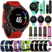 For Garmin Forerunner 230/235/630/735XT Silicone Replacement Strap Watch Band