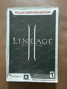 Lineage II Collectors Edition VGA 80 Big Box PC Brand New Factory Sealed - Picture 1 of 5