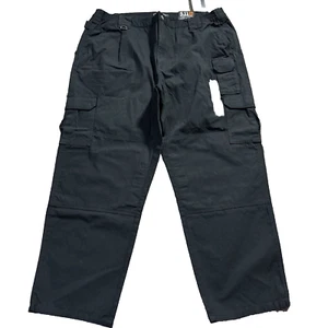 5.11 Tactical Pants Black Size W42/L30 100% Cotton Brand New With Tags - Picture 1 of 14