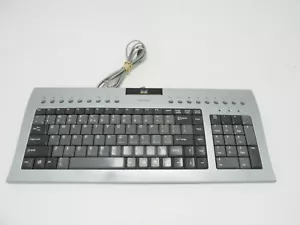 Vintage OEM Viewsonic Slim Keyboard Wired Viewmate KU201 VSACC24168-1M - Picture 1 of 11