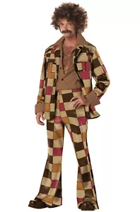 Brand New Adult Men Saturday Night Fever Disco Sleazeball Costume - Picture 1 of 1