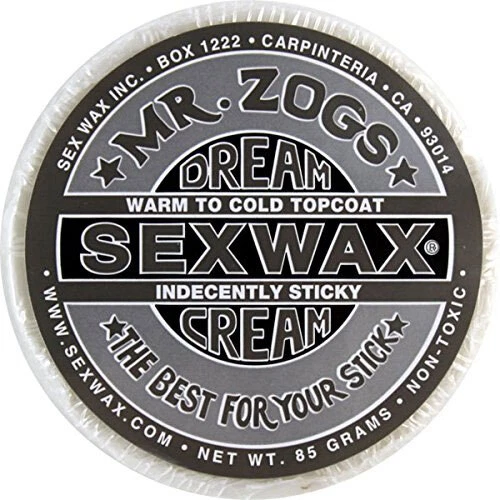 SEX WAX Mr Zogs DREAM CREAM PLATINUM Silver Cold to Cool Topcoat