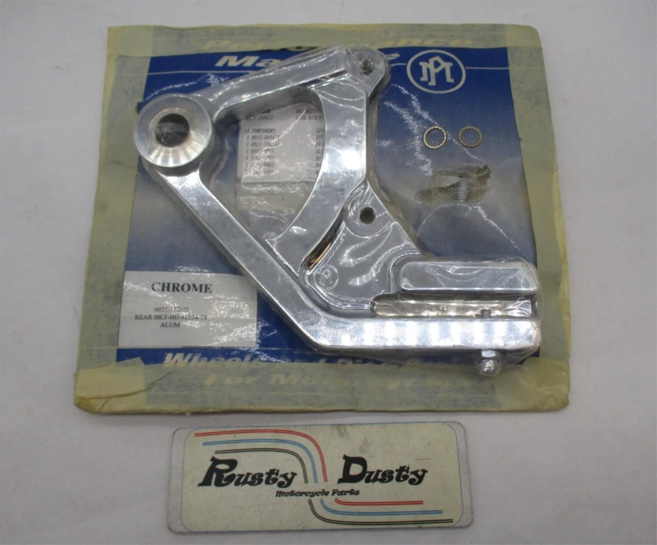 Harley Davidson Performance Machine Chrome Rear Brake Caliper Brake 0023-1526JJ - Image 1 of 3
