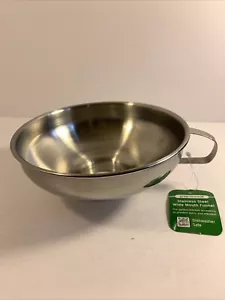 Stainless Steel Canning Funnel Fits Regular and Wide Mouth Canning Jars - Picture 1 of 5