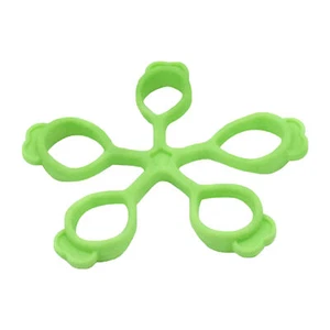 Silicone Grip Device Finger Exercise Stretcher Arthritis Hand Grip Trainer - Picture 1 of 18