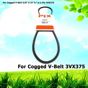 For Cogged V-Belt 3/8” X 37 ½” in a Pix 3VX375 - Picture 1 of 6