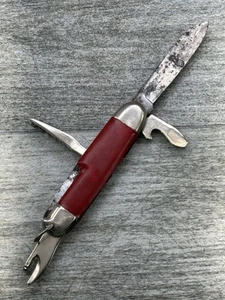 VTG Stag Ireland Scout 3.5” Multi Tool Knife Camping Hiking Work - Picture 1 of 23