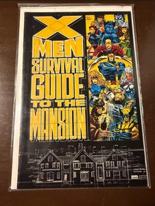 X-Men Survival Guide To The Mansion Comic Spiral Bound 1993 - Bild 1 von 1