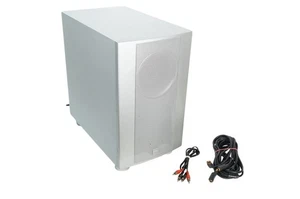 ✅Canton AS CD 101 Subwoofer Aktiv Silber✅ - Bild 1 von 9