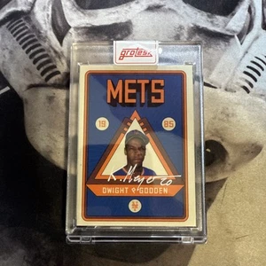 Topps Project 2020 #105 Dwight Gooden Grotesk Artist Auto #/15 - Picture 1 of 2