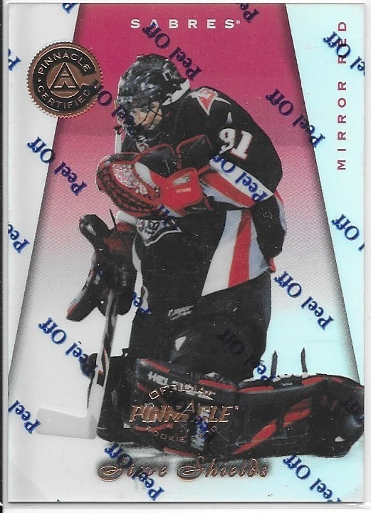 1997-98 Pinnacle Certified STEVE SHIELDS Mirror Red parallel card #7 - Image 1 of 1