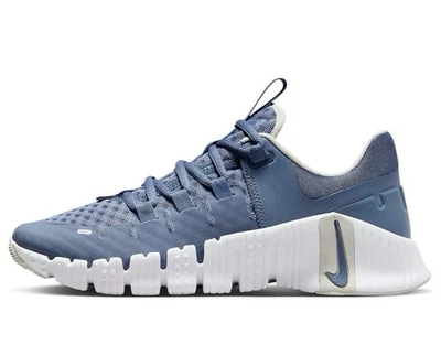 耐克 Free Metcon 5 Diffused 蓝色白色跑步运动鞋 FQ8779-491 女式尺码 — 第 1/4 张图片