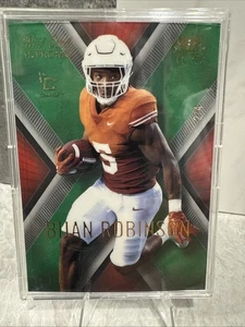 🔥🏈2023 Wild Card PROMO CHASE 'X-Plode' XPP-2 SP Brian Robinson /4 Commanders - Bild 1 von 6