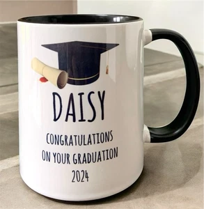 Personalised Graduation Mug | Graduate Gift | Congratulations Mug - Picture 1 of 4