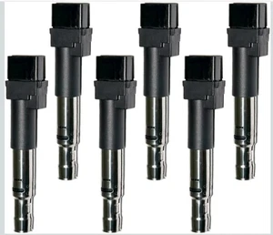 Ignition Coil  Set of 6 UF531 V6 3.2L 3.6L Audi Porsche TT Cayenne Passat VW - Picture 1 of 2