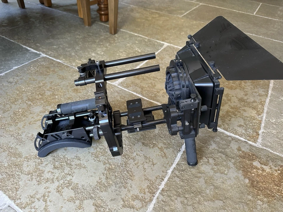 Lanparte Pro Camera Rig for Film and Videography with Custom Black Paint Finish - Image 1 of 4
