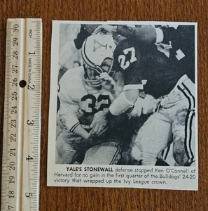 Yales Stonewall Ken Oconnell Harvard Ivy League Crown 1967 The Sporting News - Bild 1 von 1