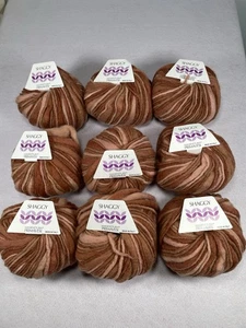 Lote de hilos ROVING - 9 madejas (~50 g Ea) mezcla de lana Primavesi *LEER* Color #132 - Imagen 1 de 14