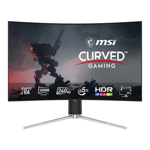 MSI MAG 325CQRXF E2 32" Curved QHD 240Hz 0.5ms Height Adjustable Gaming Monitor - Picture 1 of 6
