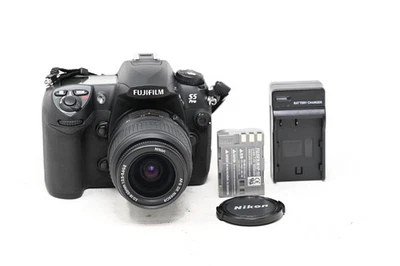 Fujifilm FinePix S3Pro 12.9 MP DSLR Camera w/ AF-S Nikkor 18-55mm + 16GB (#B118) - Image 1 of 4