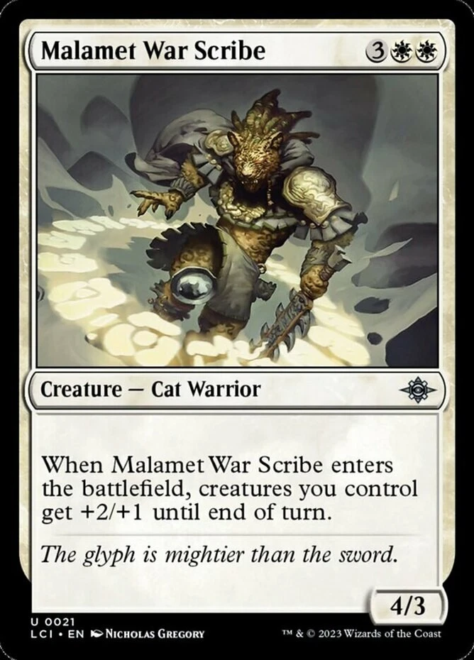 x1 Malamet War Scribe - Lost Caverns of Ixalan - NM - MTG - Image 1 of 1
