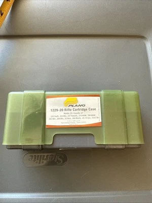 Cartucho de munición redondo para rifle Plano 1228-20 estuche rígido Foto 1 de 3