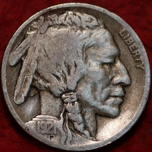 1921-S San Francisco Mint Buffalo Nickel - Picture 1 of 2