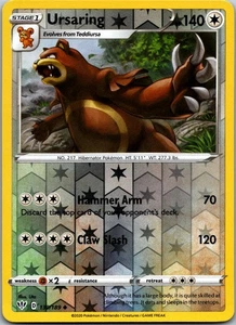 Ursaring 139/189 - SWSH03: Darkness Ablaze Reverse Holo| Mix&Match - Picture 1 of 2