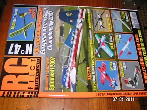 RC PILOT n°47 plan encart Titou Yak 54 Hydrasnake Ascot - Zdjęcie 1 z 1