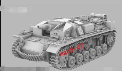 3D printing 1/72  German Stug III A 1940 assault gun  Unpainted model kit - Image 1 of 2