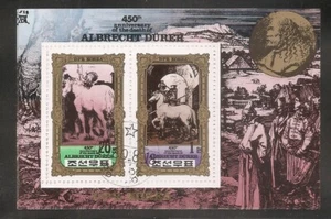 Korea SC # 1983a Albrecht Durer 450th  Death Anniversary. Miniature Sheet .  MNH - Picture 1 of 1