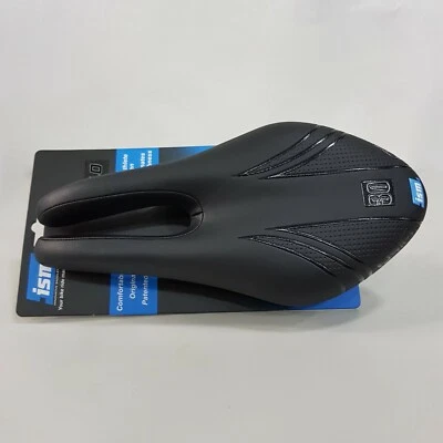 ISM PL 1.0 Ti Long (Long Ride) 135X270mm Titanium Alloy Bicycle Saddle Black - Image 1 of 4