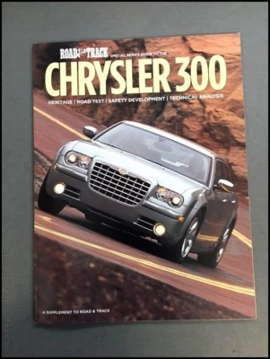 2005 2006 Chrysler 300 300C Road and Track Car Guide Brochure Catalog Foto 1 de 4