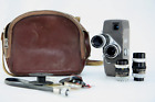 Canon Acht-/Kino 8 mm Kinokamera mit 13 mm, 25 mm, 38 mm & 50 mm Objektiven, Kappen/Filtern+