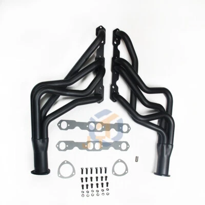 LONG TUBE HEADERS FOR CHEVELLE/El CAMINO MONTE CARLO NOVA-PAINTED COMPETITION - Imagem 1 de 4