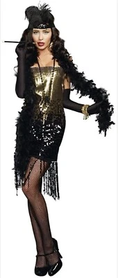 Женский костюм танцовщицы с блестками Dreamgirl «Dazzle Me» размер Маленький новый - Изображение 1 из 4