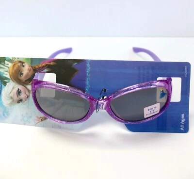 Gafas de sol Disney Frozen Elsa Anna para niños púrpura brillante 100 % protección UV NUEVAS CON ETIQUETAS Foto 1 de 4