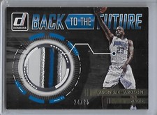 2015-16 Donruss JASON RICHARDSON Orlando Magic Back to the Future patch 24/25 #2