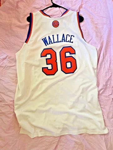RARE Vintage Adidas Rasheed Wallace #36 Knicks Swingman Jersey XXL Cover
