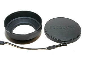 Sony Kunststoff Sonnenblende für 52mm mit Deckel - lens hood (gebraucht) - Bild 1 von 4
