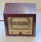  Collection 1957 - Tymètre Numéchron - Modèle 700 - Horloge TV bakélite - Fonctionne