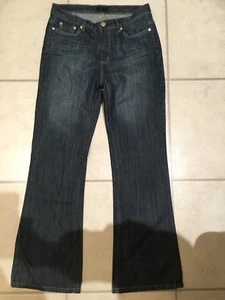 🍀 Vintage 90S/ Y2K SCARLET FEVER Sz 10 Mini Flares Boot Cut Denim Jeans As New - Bild 1 von 3