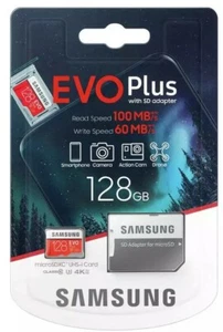 Micro SD Memory Card TF Class 10 SDHC SDXC Samsung 32GB 64GB 128GB FHD & Adapter - Picture 1 of 39