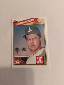 CATFISH HUNTER 1989 SWELL BASEBALL GREATS (HOF) #10 FREE SHIPPING - Picture 1 of 2