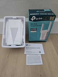 Neu TP-Link RE715X Wireless Dual Band Mesh AX3000 WiFi 6 Range Extender - Bild 1 von 6