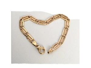 10k 15,4 Gm, 8’ langes Gelbgold Armband - Bild 1 von 6