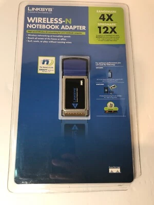 Linksys Cisco WPC300N Wireless-N Notebook Adapter  NEW SEALED Skua1 - Image 1 of 4