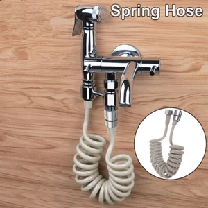 2m Bidet Brause Duschkopf Hygiene Dusche Bad Set Brausehalter WC Bidet Neu - Bild 1 von 8