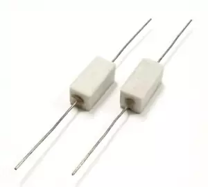Lotto di 2,600 Ohm 5 Watt resistenze di potenza in ceramica wirewound 5 W (5W160) - Foto 1 di 1