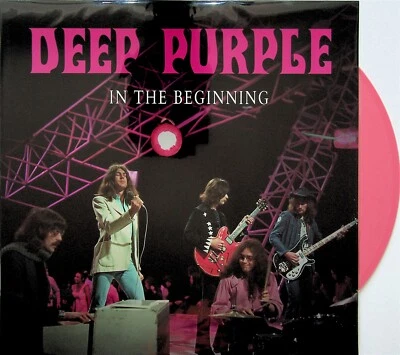 DEEP PURPLE- In The Beginning 70s Live LP (NEW 2024 Pink Coloured Vinyl)  - Image 1 of 2